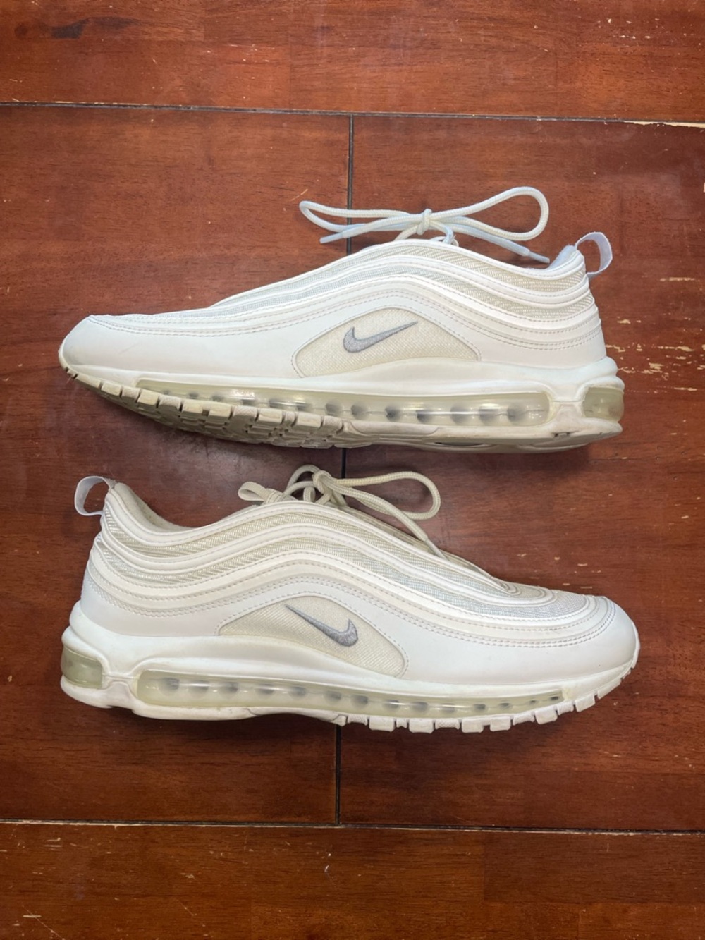 Nike Air Max 97 “Triple White” Sneakers